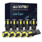 10X T10 194 168 LED Wedge Light Bulbs for License Plate (Universal)