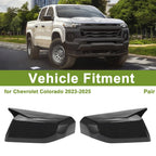 1 Pair Gloss Black Mirror Cover Caps for Chevrolet Colorado (2023–2025)