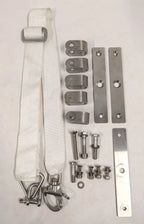 Swivel Snap Shackle Set with Pin, Strap & Bracket for Parts