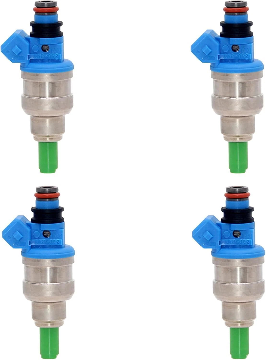 Set of 4 Fuel Injectors MD175075 MDH182 for Mitsubishi Mirage 1.5L L4 (1993–1996)