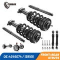 Struts, Shocks & Sway Bar Front & Rear for Chevy GMC Silverado Sierra (1999–2017)
