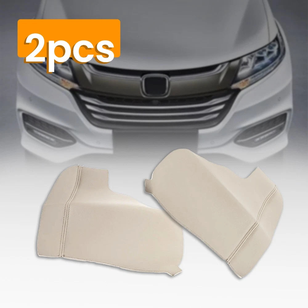 Set of 2 Leather Door Panel Armrest Covers for Honda Odyssey (2011–2017)