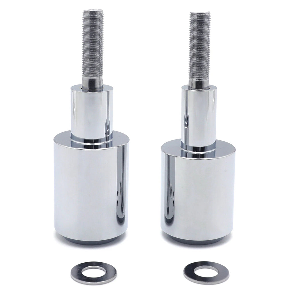 Chrome Aluminum Frame Sliders for Honda CBR 600RR (2003–2006)