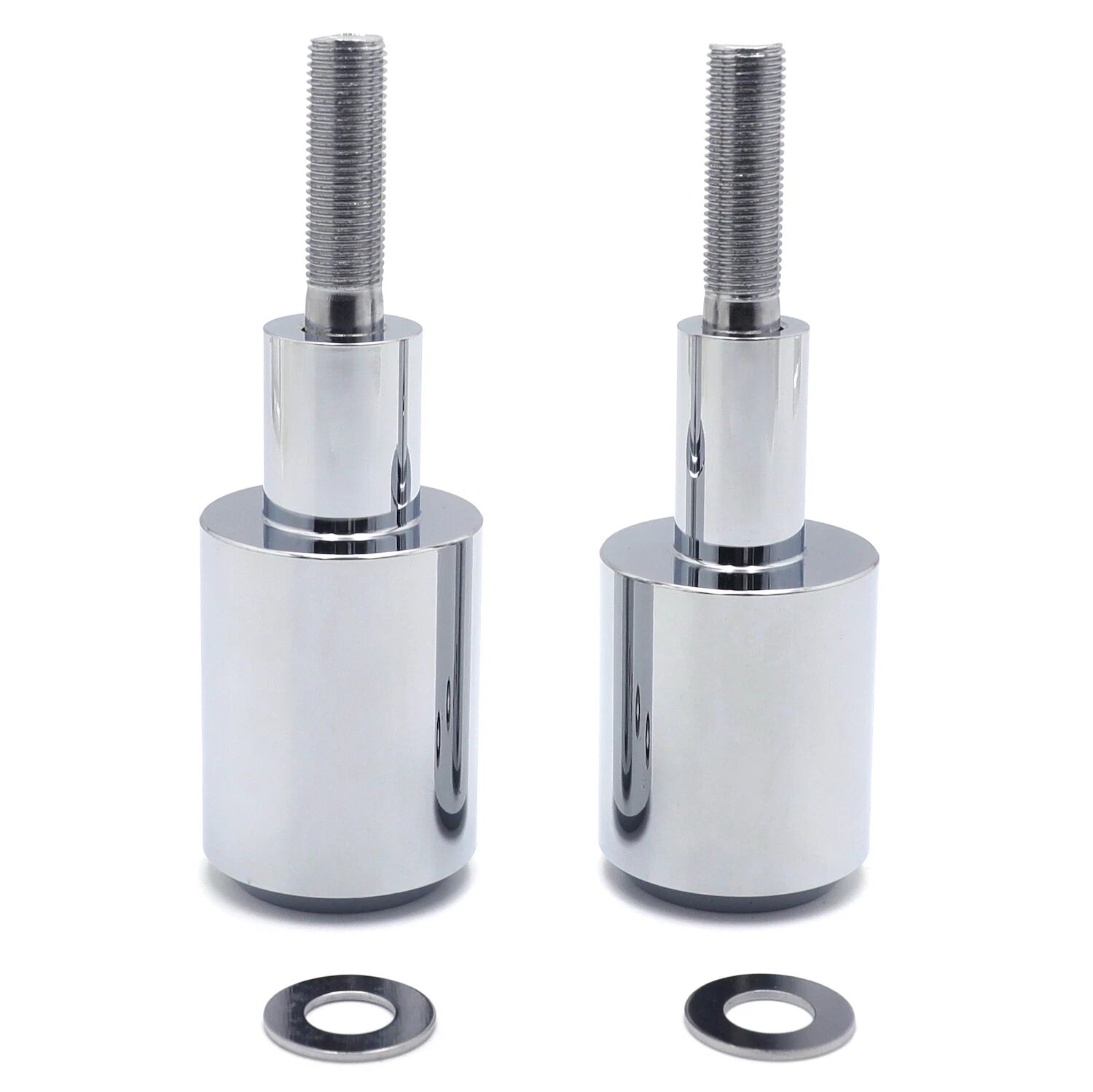 Chrome Aluminum Frame Sliders for Honda CBR 600RR (2003–2006)