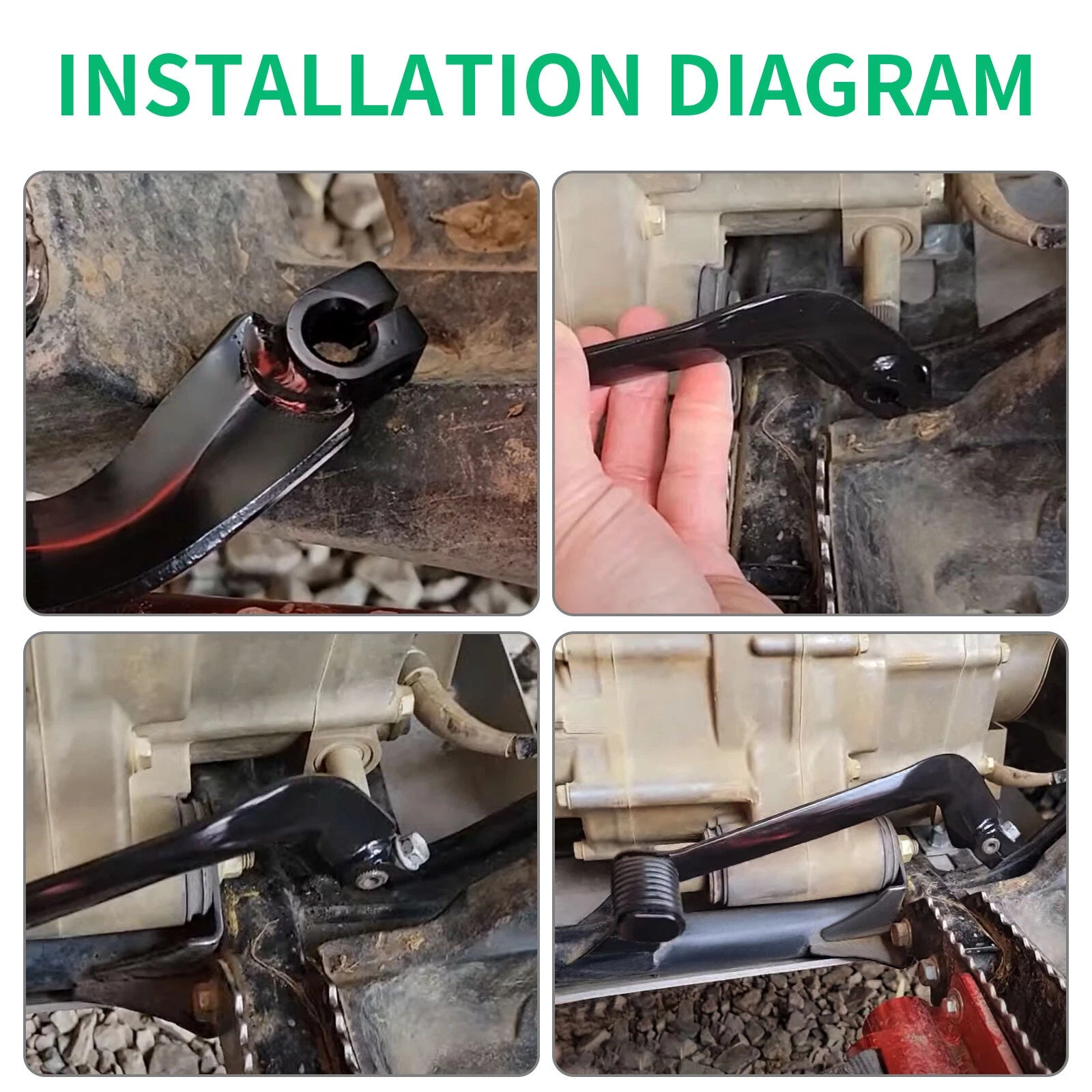 Shifter Shift Lever Pedal Arm for Honda TRX250 Recon (1997-2001)