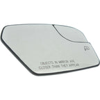 Passenger Side Mirror Glass for Ford Fusion (2011–2012)