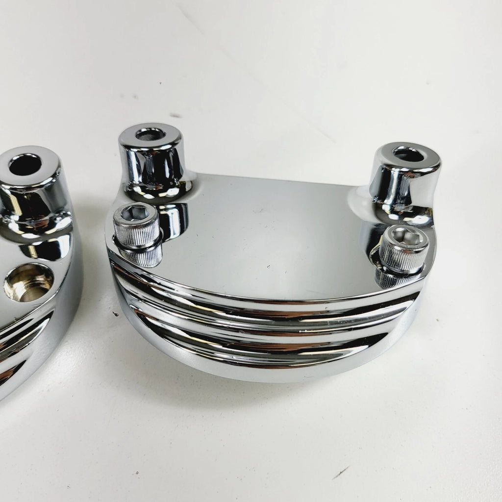 Chrome Fender Adaptor for Harley Davidson Fat Baggers FLH FLT (2014–2019) FBI21M