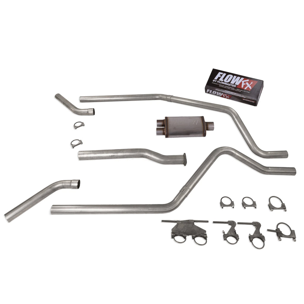 2.5" Dual Exhaust for Dodge Ram 1500 (2019–2025) Flowmaster Flow FX Cnr E