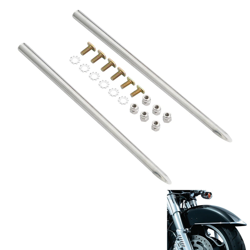 Front Fender Spear Trim for Harley Touring Softail Classic (1982–2017)