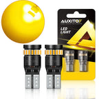 Canbus LED Bulbs 192 168 T10 Amber 3000K for Front Side Marker