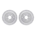 Set of 2 Brake Discs Rear for Genesis G70 Kia Stinger