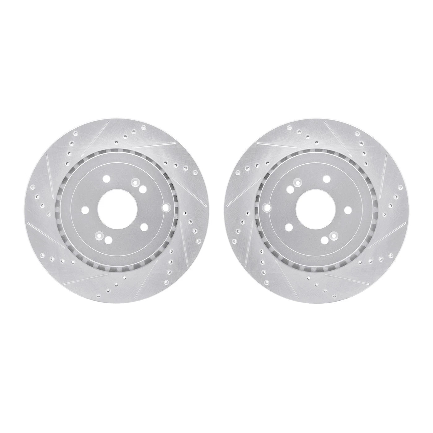 Set of 2 Brake Discs Rear for Genesis G70 Kia Stinger