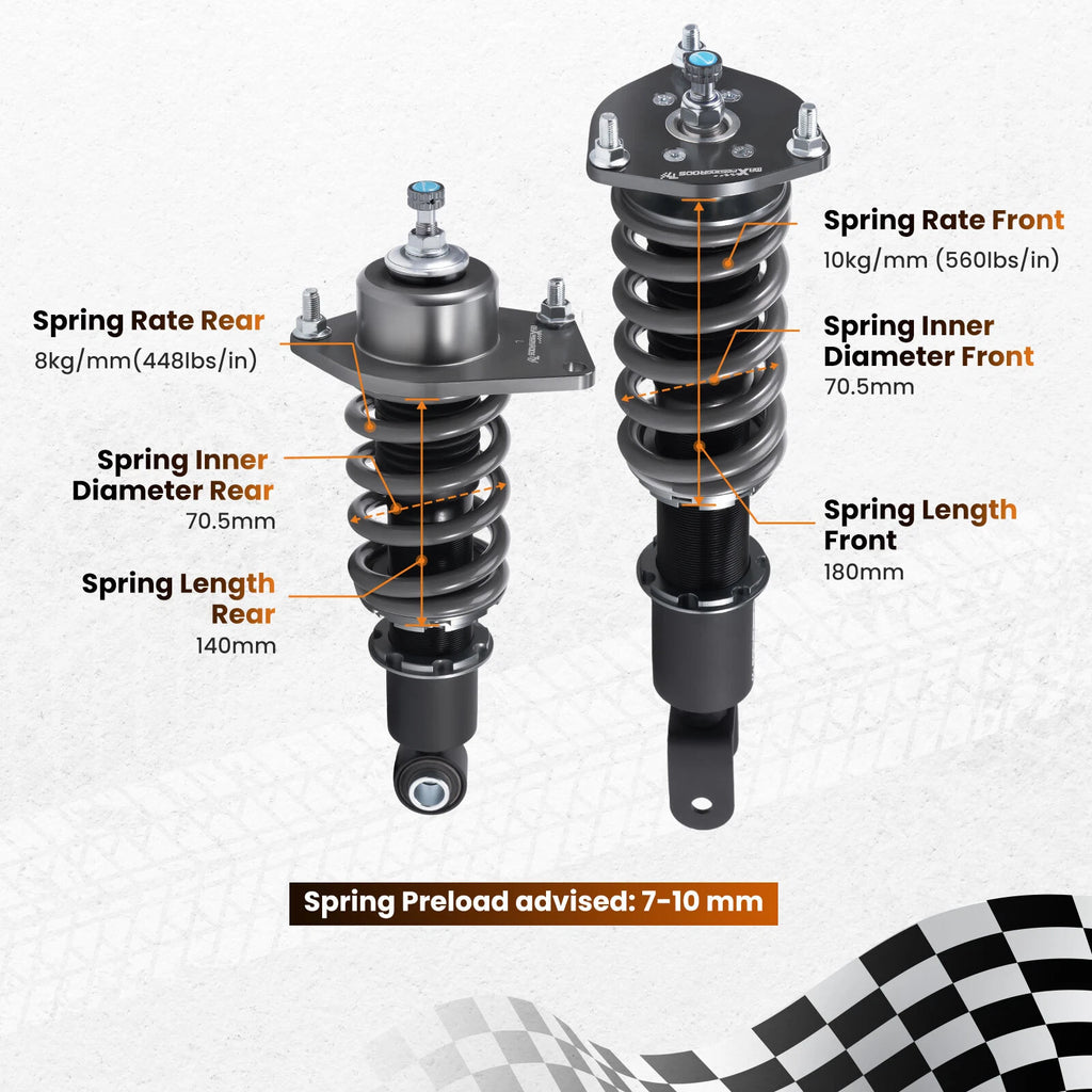 Coilover Damper Kit for Mazda RX-8 (2004-2011)