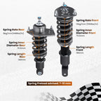 Coilover Damper Kit for Mazda RX-8 (2004-2011)