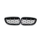 Diamond Front Kidney Grille for BMW 3 Series E92 E93 (2006-2010)