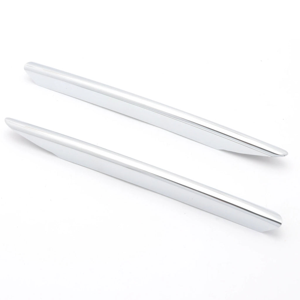 Chrome Silver Front Fog Light Strip Cover Trim for Honda Civic (2016-2018)