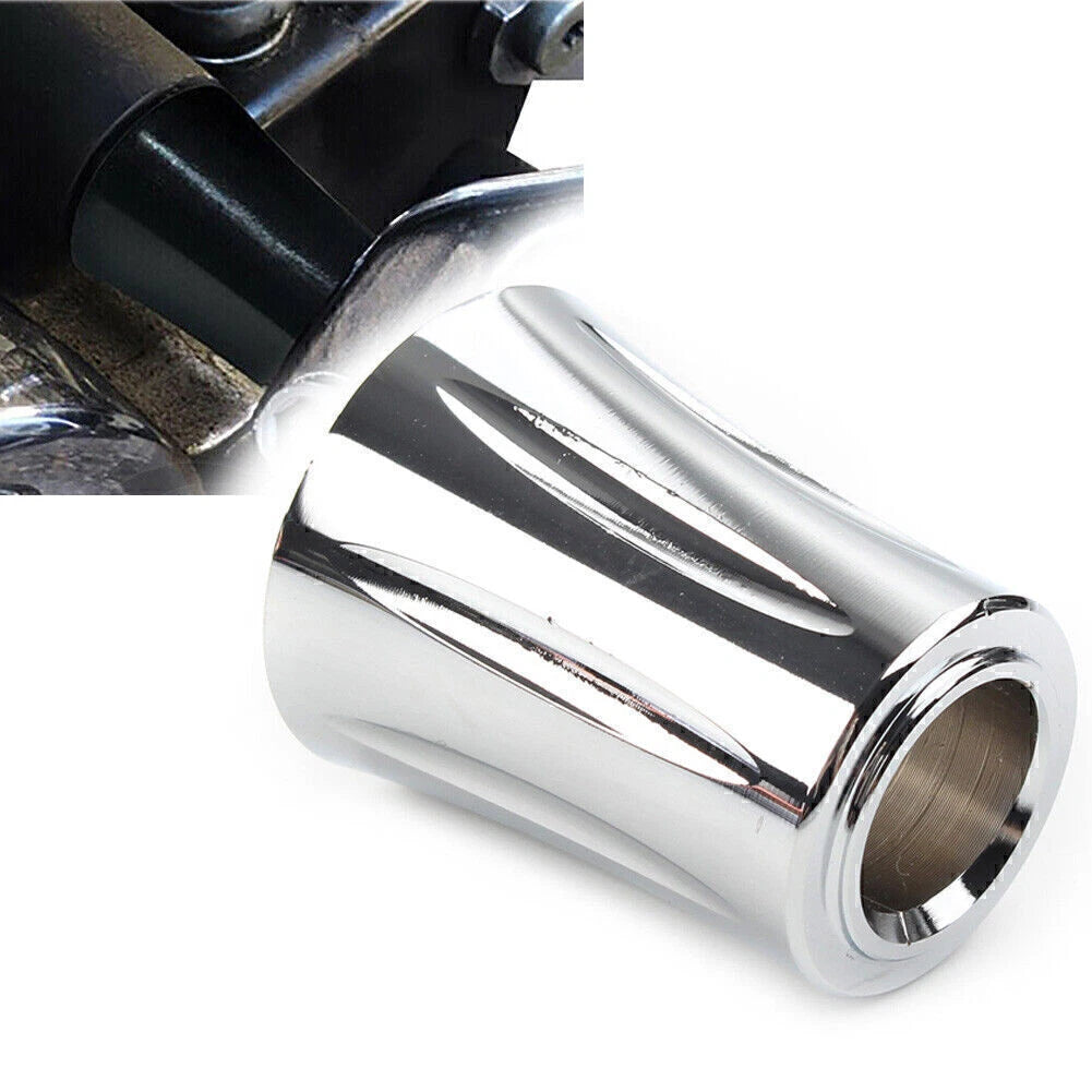Chrome Aluminum Heel Shifter Lever Eliminator Shaft Spacer for Harley Road Glide (2015–2023)
