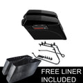Saddlebag Speaker Lid Conversion Bracket for Harley Softail (1984–2017)