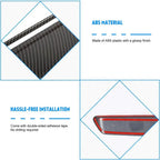 Carbon Fiber Engine Hood Air Vent Cover Trim for Challenger (2015-2022)