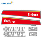 Sticker Kit for Yamaha 25HP 2T Outboard (Anti-UV, Not Fade)