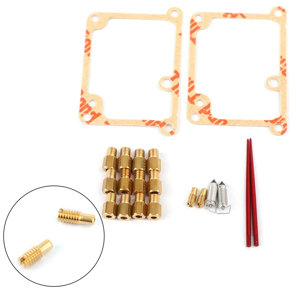 4X Carburetor Rebuild Kit for Yamaha Banshee YFZ350 (1987–2006)