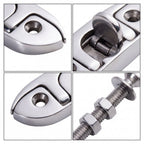 Stainless Steel Dock Cleat 4.5 in & 6 in for Marine Grade Kayak