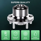 Front Wheel Bearing Hub Assembly for Volvo V50 C70 C30 S40 (2005–2013)