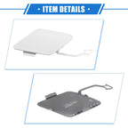 Tow Hook Eye Hole Cover Cap for BMW 3 F30 (2012–2015) White