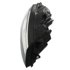 Right Headlight for Volkswagen Jetta (2011-2018) Halogen Black Clear