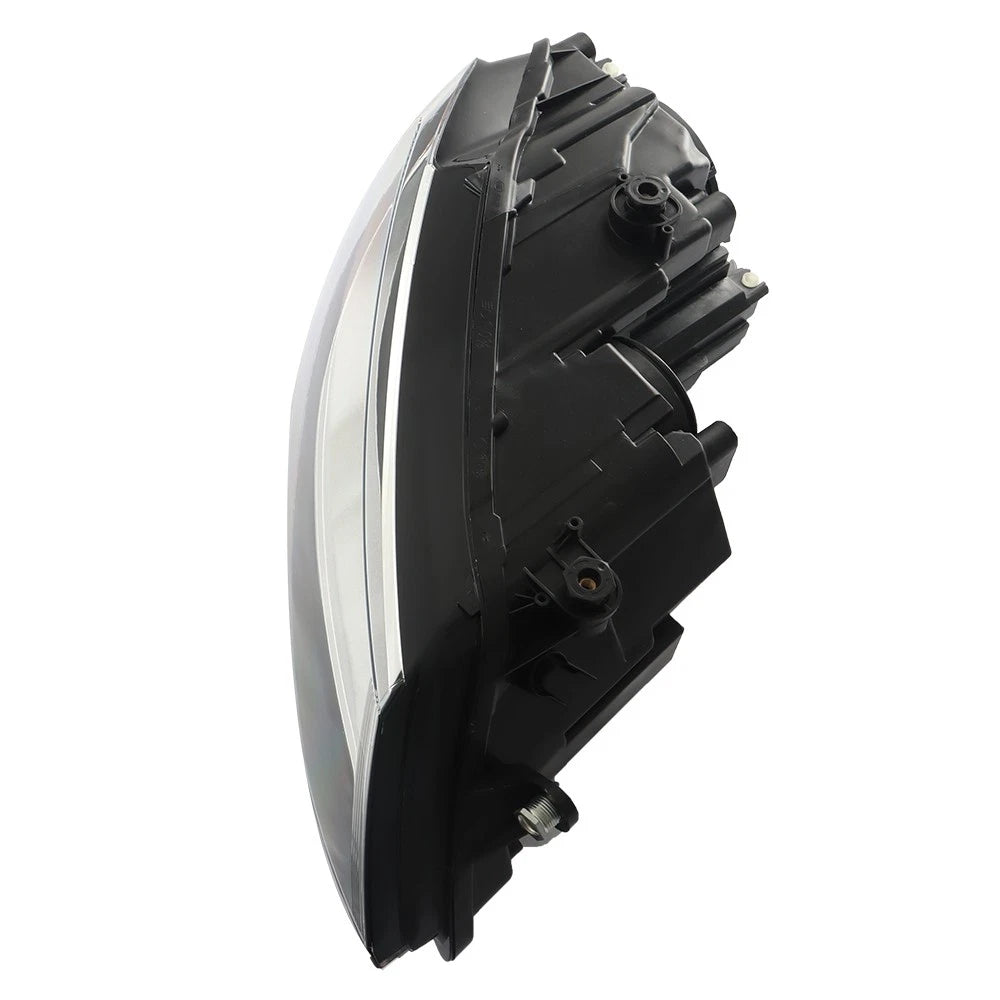 Right Headlight for Volkswagen Jetta (2011-2018) Halogen Black Clear