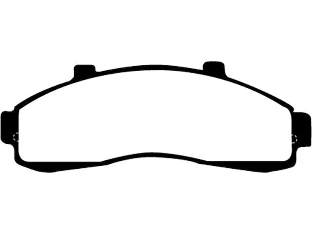 Front Brake Pad Set for Mazda B2300 (1995–1997, 2001–2002) TX324CS