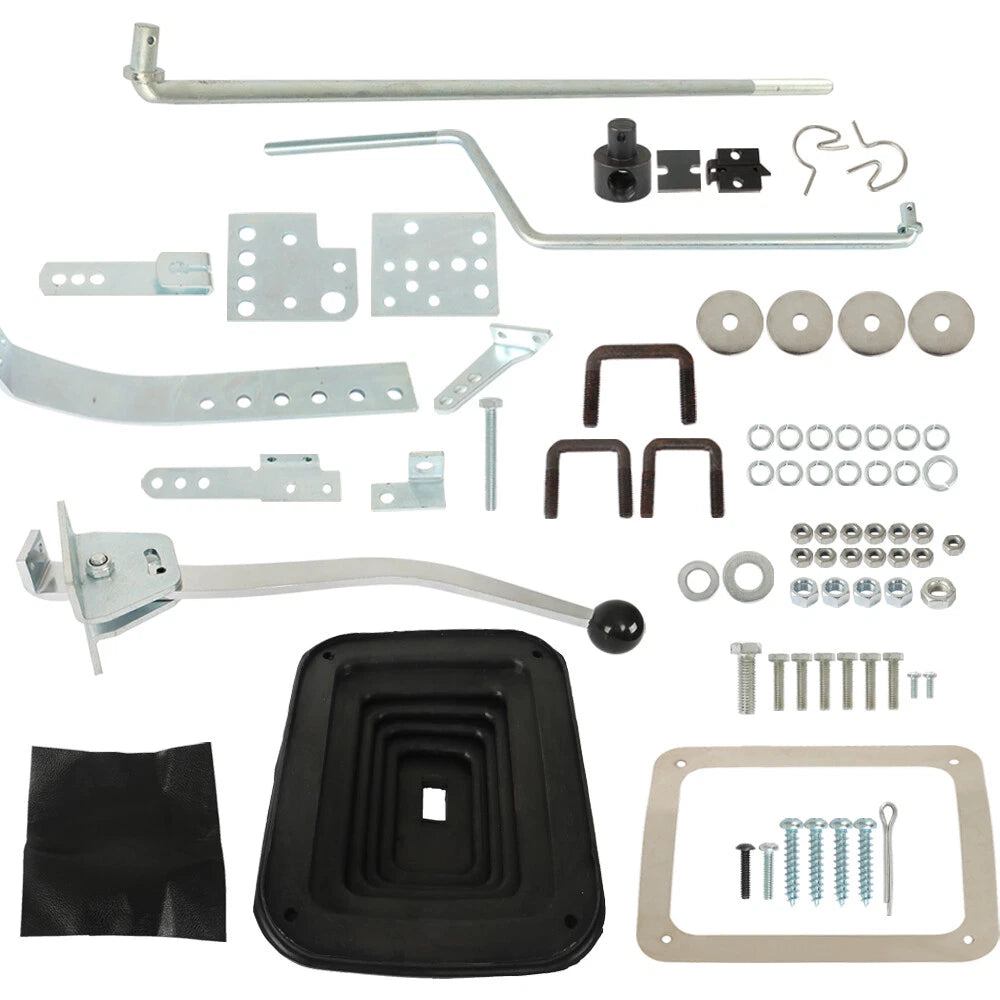 Floor Shifter Conversion Kit for GM TH350 TH400 700R4 Ford C4 C6 904 727