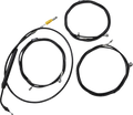 Handlebar Cable/Brake Line Kit for LA Choppers (15" - 17" Ape Hanger)