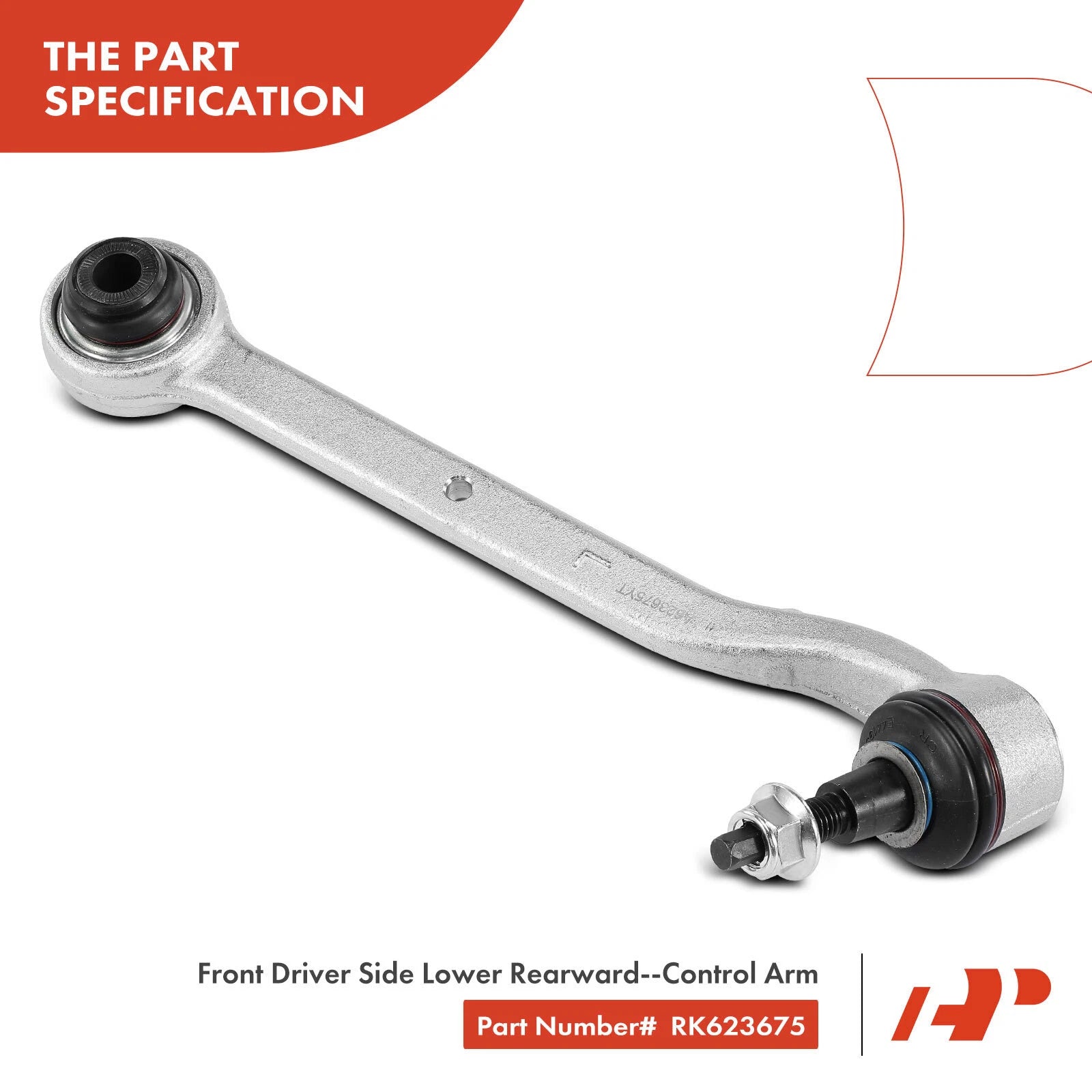 Front Left Lower Control Arm with Ball Joint for Ford Mustang