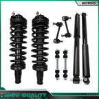 Set of 4 Front Struts Rear Shocks Sway Bar Link for Chevy Trailblazer GMC Envoy (2008–2009)