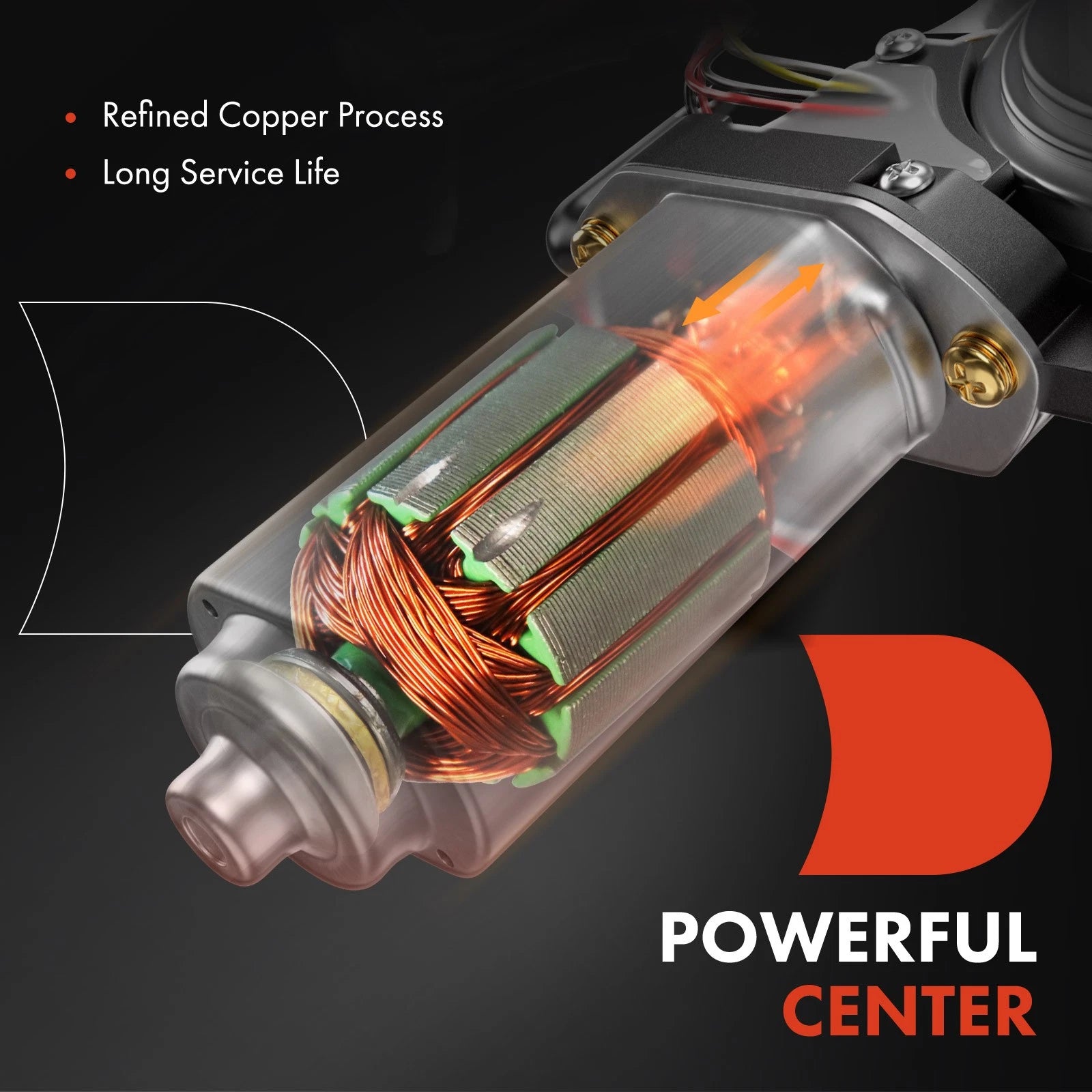 Rear Right Window Motor for Nissan Versa (2012–2019) Micra (2015–2019)