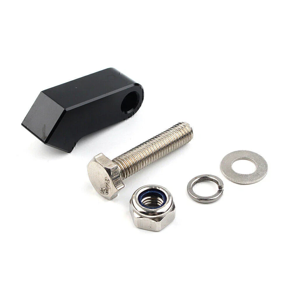 Black Headlight Mounting Block Bracket for Harley Custom Headlight