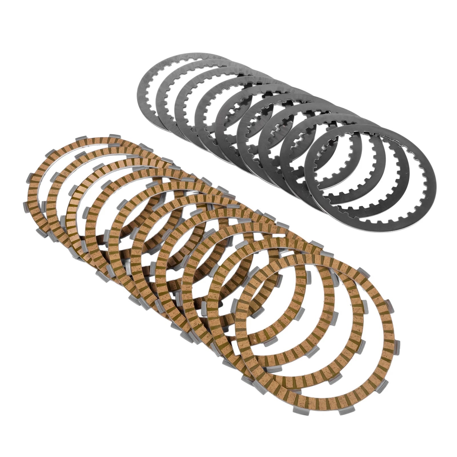 Clutch Friction Steel Plates Kit for Harley Touring Softail Dyna Trike (2000–2017)