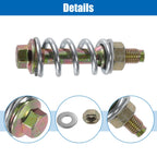 Set of 2 Exhaust Manifold Bolt Nut and Spring Repair Kit for Toyota (No. 206068H30A)