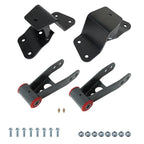4" Lowering Drop Shackles & Hangers for Chevy GMC C1500 (1988â1998)