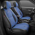 Set of 2 CAAP Drive Series Front Row Seat Covers for Truck Car (Universal) Navy Blue