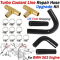 Turbo Coolant Line Repair Hose Kit for BMW S63 X5 X6 X5M X6M (E70–E71)