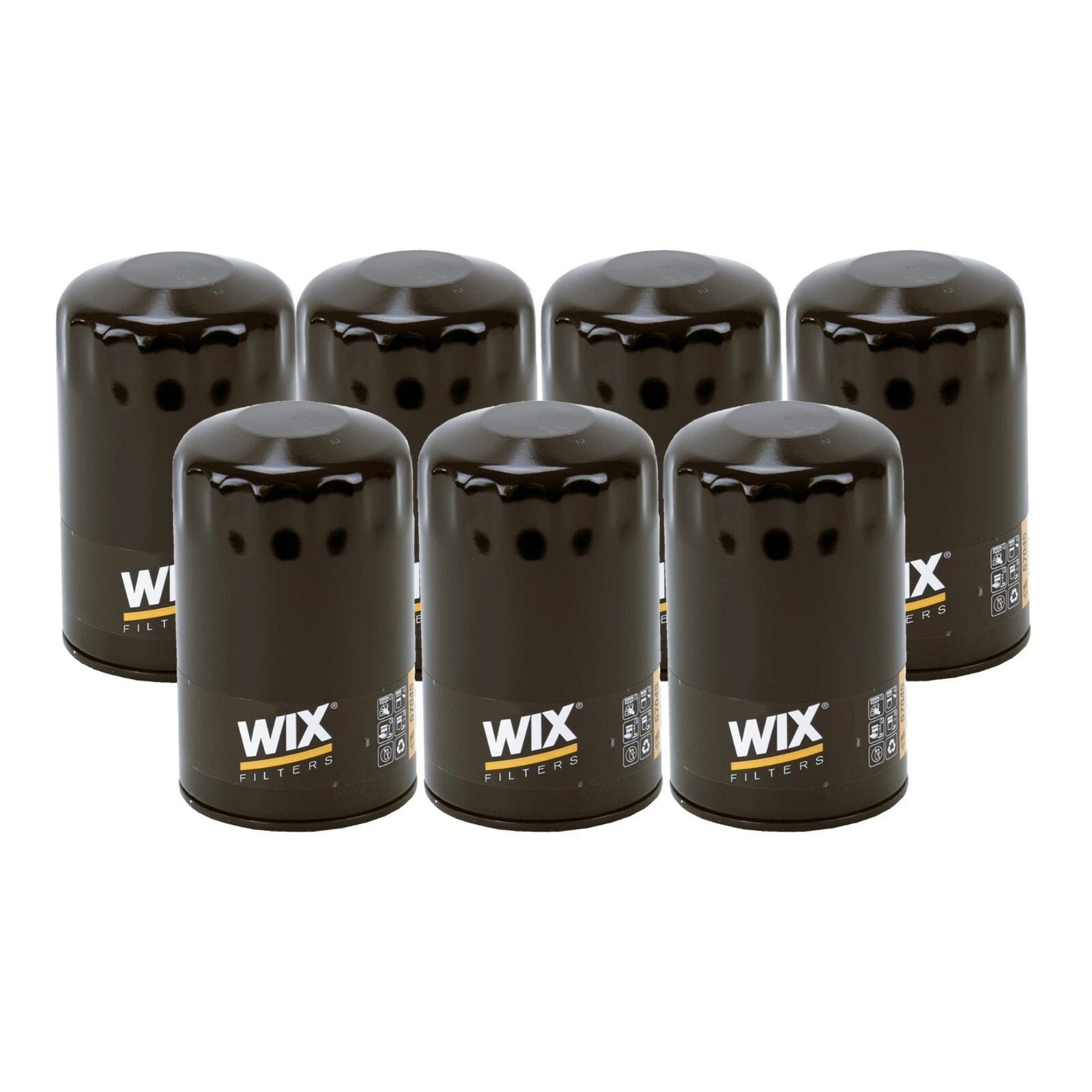 Set of 7 Engine Oil Filters for Dodge Jeep Mitsubishi Ram 3.7L StdAsp