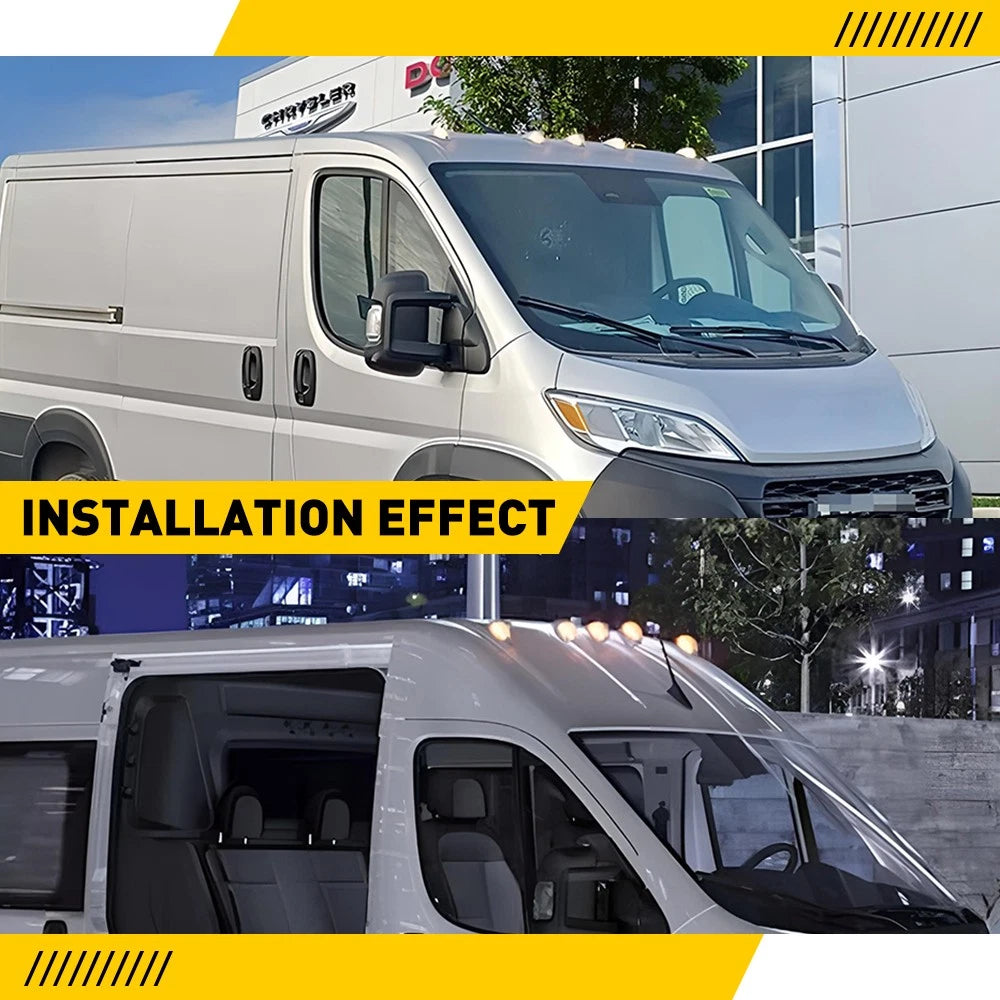 Front Roof Marker Lamp Light for Dodge ProMaster 1500 2500 3500 (2014–2023)