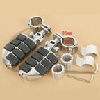 Set of 4 Highway Bar Footpegs for Harley Touring Softail