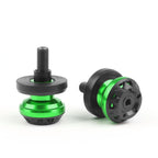 CNC 10mm Swingarm Sliders Spools for Kawasaki Ninja 250R 650R (2008–2018)