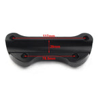 Handlebar Riser Top Clamp Cover for Harley Sportster Softail Dyna