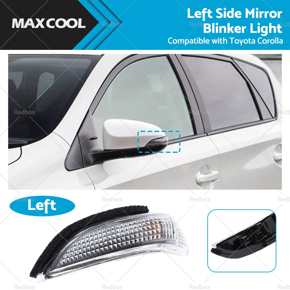 Left Side Mirror Turn Signal Light for Toyota Corolla (2012–2018)