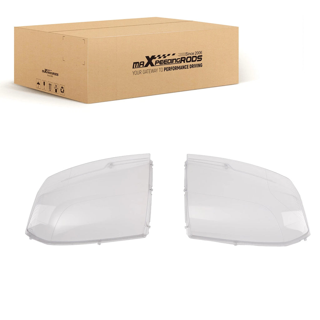 Front Headlamp Lens Cover Set for Cadillac Escalade (2007–2014)