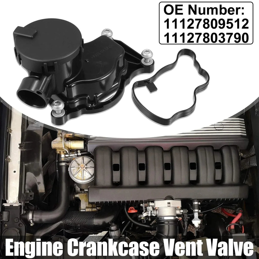 PVC Crankcase Vent Valve for BMW 3 Series 5 Series 6 Series X3 X5 X6 (2003-2014)